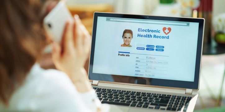 An electronic health record system implemented by a healthcare informaticist.